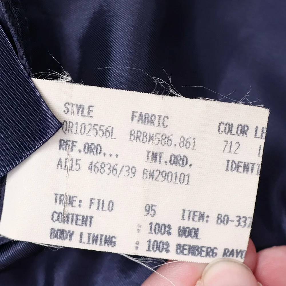 Brooks Brothers Madison 1818 Sport Suit Jacket 100% Wool Made in Italy 42L